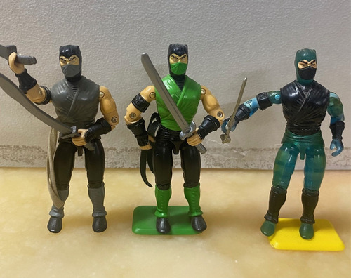 Gi Joe Mortal Kombat Reptile, Smoke, Sub Zero, Goro, Raiden (Usado)