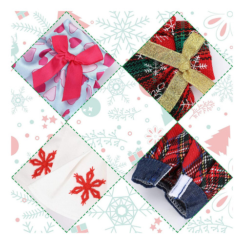 Juego De 4 Faldas De Elfo De Navidad, Ropa De Vestir De Navi