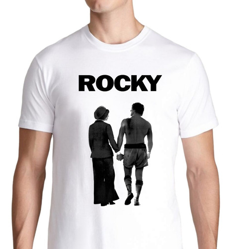 Remera, Rocky And Adrian, Rocky Balboa, Remeras De Peliculas