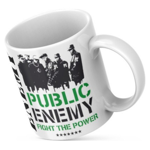 Taza Public Enemy Exclusiva Ceramica Calidad Importada Rock