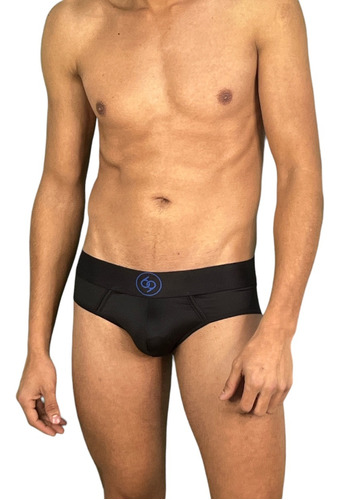 Brief Trusa Lickra Tacto Frio Sixty Nine Caballero Negro 