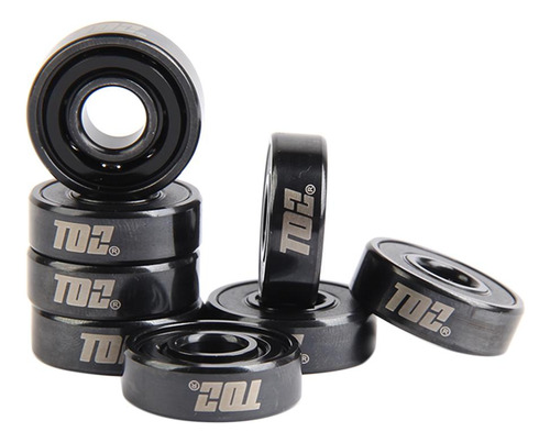 Rodamientos Para Patines De Ruedas De 8 Piezas Con Botella