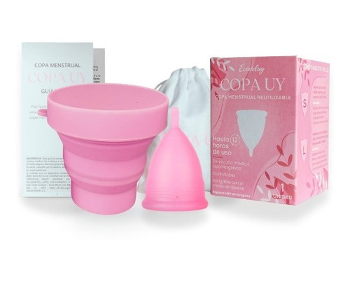 Copa Menstrual Copa Uy + Vaso Esterilizador Habilitado Msp