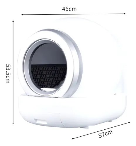 Arenero Inteligente Para Gatos Autolimpieza Control De App