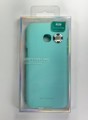 Imagen 1 de 1 de Funda Galaxy A3 2017 Mercury Goospery Soft Feeling Beige