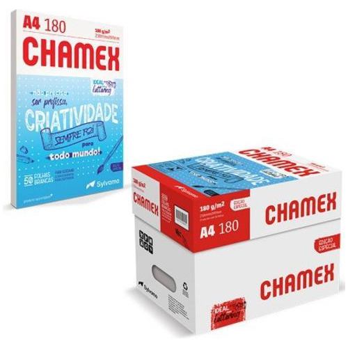 Papel Sulfite Lettering A4 180g 210x297 - Chamex