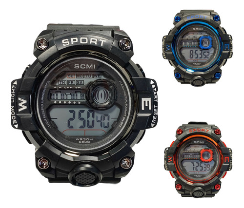 Reloj Deportivo Digital Varios Colores 313-04 Circuit