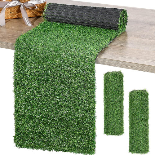 Grass Table Runner Artificial Tabletop Decor Synthetic Turf 