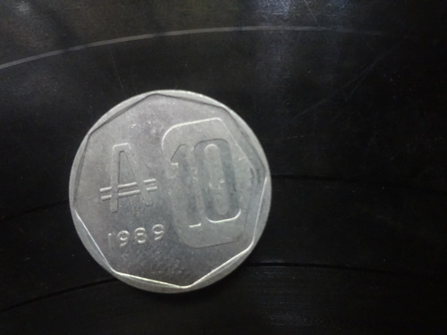 Monedas 10 Australes 1989 Casa Del Recuerdo