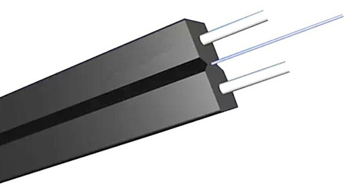 Cable Fibra Optica Drop 1 Hilo Con Mensajero 1 Kilometros