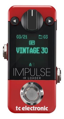 Tc Electronic Impulse Ir Pedal Para Guitarra Simula Gabinete