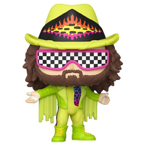 Funko Wwe Macho Man Randy Savage En Traje Verde Pop! Vinilo