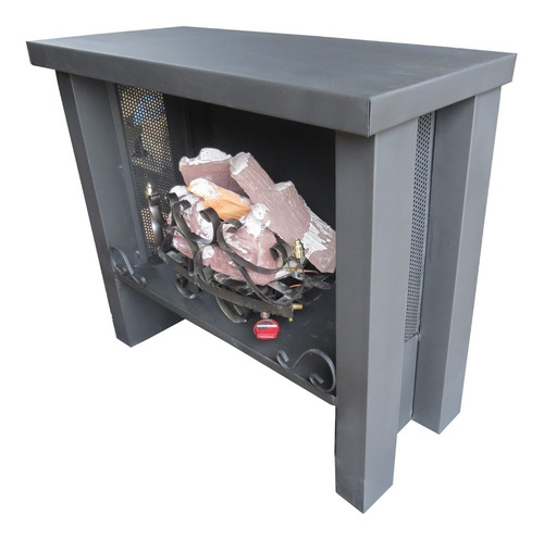 Imagen 4 de 6 de Hogar Metalico/chapa Leños 5000 Cal+kit Instalación
