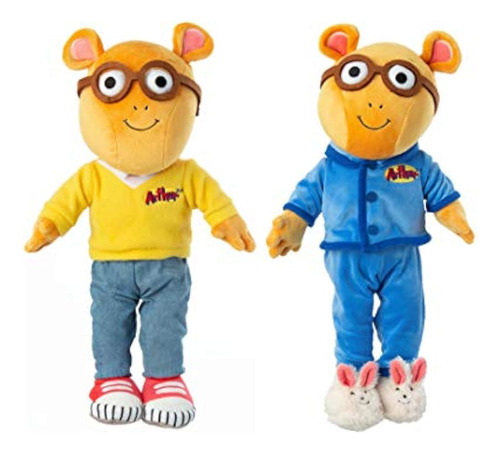 Peluche Arthur El Muñeco Oso Hormiguero De Pbs Show Arthur -