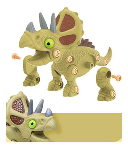 Modelo De Juguete De Dinosaurio, Combinación De Tuercas Desm