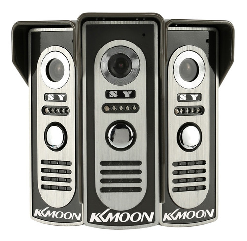 Kkmoon 7 Sistema De Videoportero Con Cable Intercomunicador 