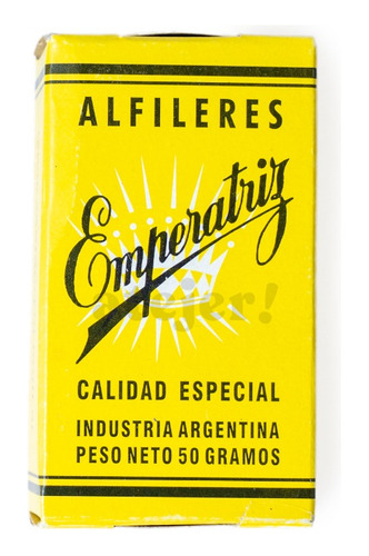 Alfileres Comunes Marca Emperatriz De 50 Gs