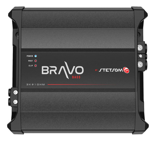 Stetsom Bravo Bass 3000 - 1 Ohmio-  Amplificador De Audio