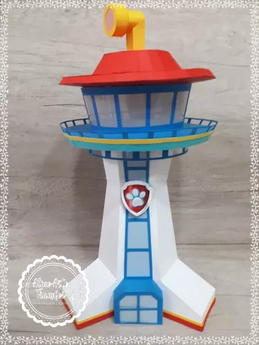 Torre Para Pintar Fun Patrulha Canina