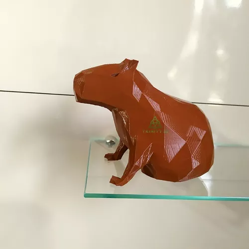 1 Peça Capivara Desenho Decoração Moderno Poliéster Objeto De Decoração  Para Casa