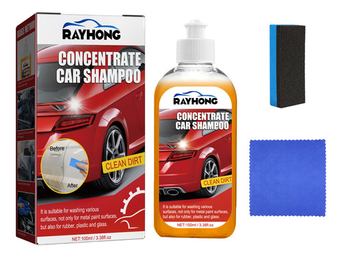 Champú Para Exteriores Car Fashion, Limpiador Automotriz Mul