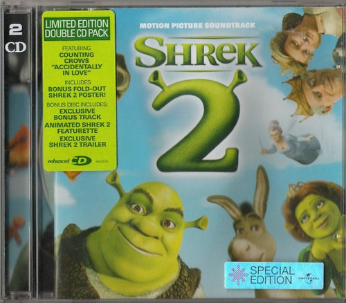 Cd Shrek 2 (motion Picture Soundtrack) (various) Estándar