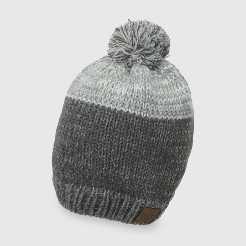 Gorro De Niño De Lana Gris (2 A 12 Años)