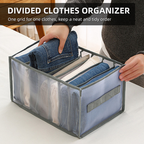 Organizador De Ropa Con Asa Para Armario Y Cajón