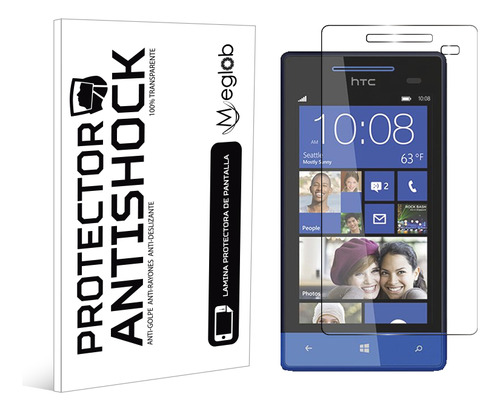 Protector Pantalla Antishock Para Htc Windows Phone 8s