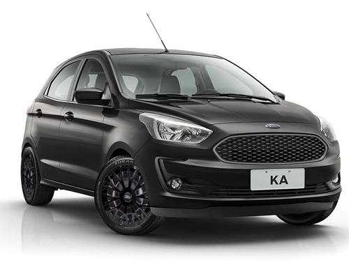 Imagem 8 de 9 de Jogo Calota Ford Ka 2019 Aro 14 Esportiva Black 2020 2021