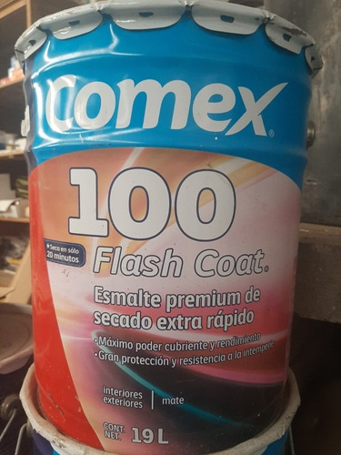 Comex 100 Flash Coat Esmalte Premium De Secado Extra Rápido