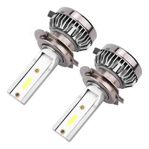 Faros Delanteros Impermeables, 2 Bombillas Led Mini H7, Auto