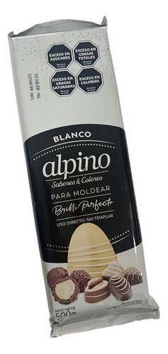 Chocolate Alpino En Tableta X 500 Grs