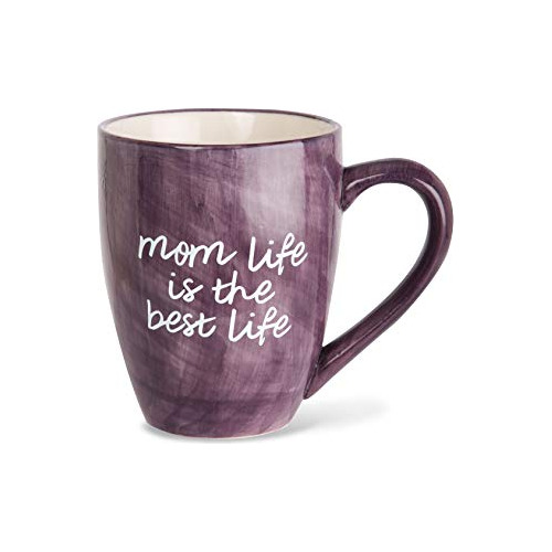 Mom Life Mom Life Is The Best Life Taza De Café De Cer...