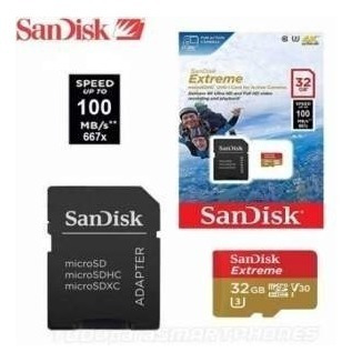 Sandisk Micro Sd Extreme 32gb 4k *itech