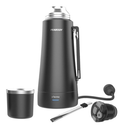 Imagen 4 de 7 de Termo Peabody Electico 700w 1 Lt Con Pico Cebador Y Bombilla