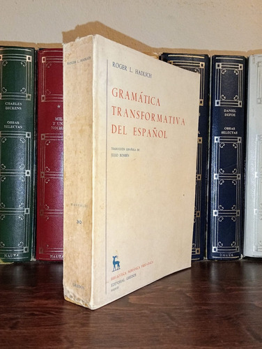 Gramática Transformativa - Roger L. Hadlich / Gredos +sorpre (Usado)