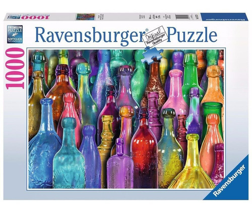 Rompecabezas Ravensburger 1000 Piezas Botellas De Color