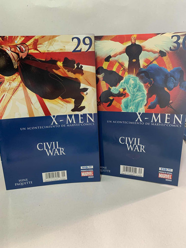 X Men Un Acontecimiento De Marvel Comics Civil War 2 Piezas