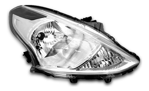 Farol Versa 2015 2016 2017 2018 2019 Cromado Tyc