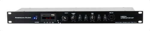 Controlador De Audio American Audio Media Operator Bt Color Negro Negro