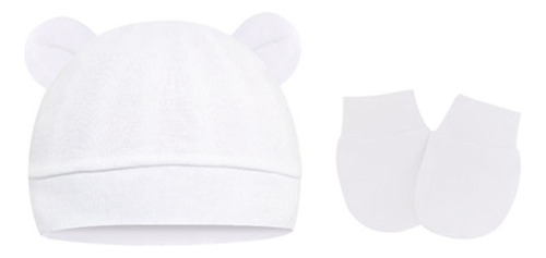 Gorra Casual Y Guantes Para Niños Recién Nacidas, Para Bebés