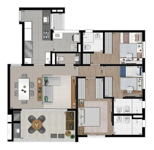 Imagem 15 de 18 de Apartamento À Venda No Bairro Vila Mariana - São Paulo/sp - O-4120-11078