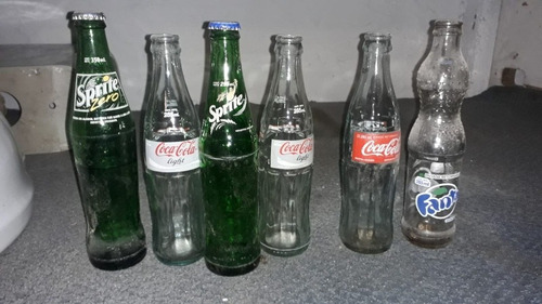 Botellas Coca Cola Antiguas De Vidrio 