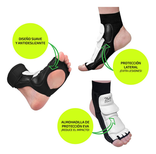 .empeinera Protector De Pie Para Taekwondo Par Protección..