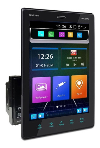 Estéreo Universal 2pin Bluetooth 9520c Auto Pantalla 9.5 .