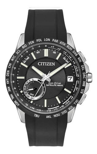 Reloj Hombre Citizen Cc3005-00e Satelital Horario Mundial