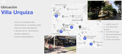 Imagen 10 de 13 de Venta, Departamento, Monoambiente, Balcon, Parrilla, Sum, Villa Urquiza