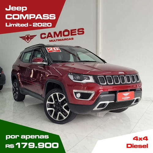 Imagem 1 de 12 de Jeep Compass Limited 2020 Diesel Impecável