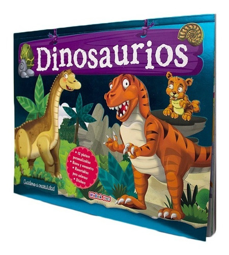 Dinosaurios Creatividad, Pega, Recorta, Dibuja, Pinta/ Niños